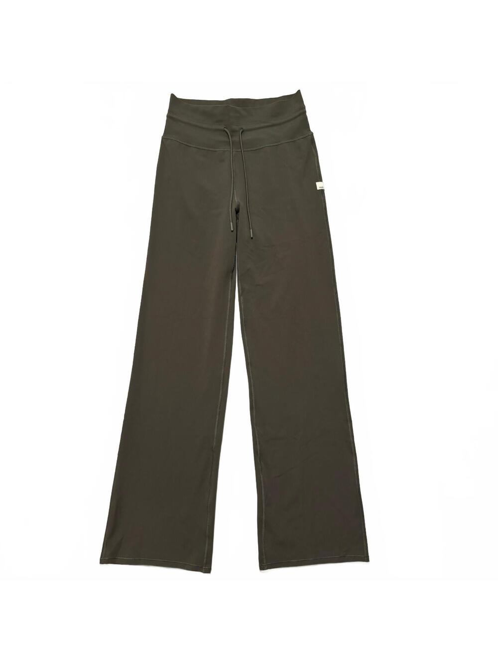 Vuori Halo Essential Wide Leg Drawstring Leggings Women's S Dark Green